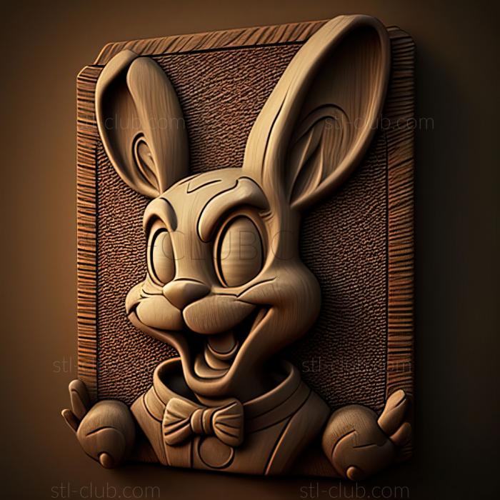 3D model st Buster Bunny from Adventures of Toons (STL)